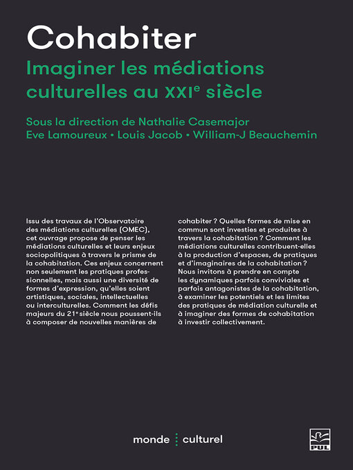 Title details for Cohabiter by Nathalie Casemajor - Available